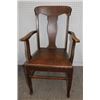 Antique Wooden Captain Chair