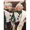Image 3 : 4 Smiling  Elf Figurines