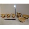 Vintage Stoneware, 4 Jugs and 2 Serving Bowls