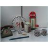 Image 1 : Misc. Coca Cola Decor Items, Phone, Mugs , Napkin