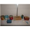 Vintage tobacco tins, simons seconds cigar box