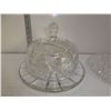 Image 2 : Heavy Chrystal Serving Platters and Covered