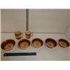 Watt Stoneware Bowls and Cups