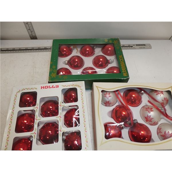 Vintage Christmas Tree Ornaments