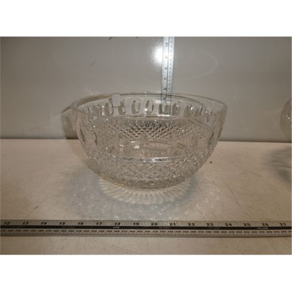 Stamped Waterford Chrystal Bowl