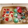 Antique Christmas Ligths and Balls