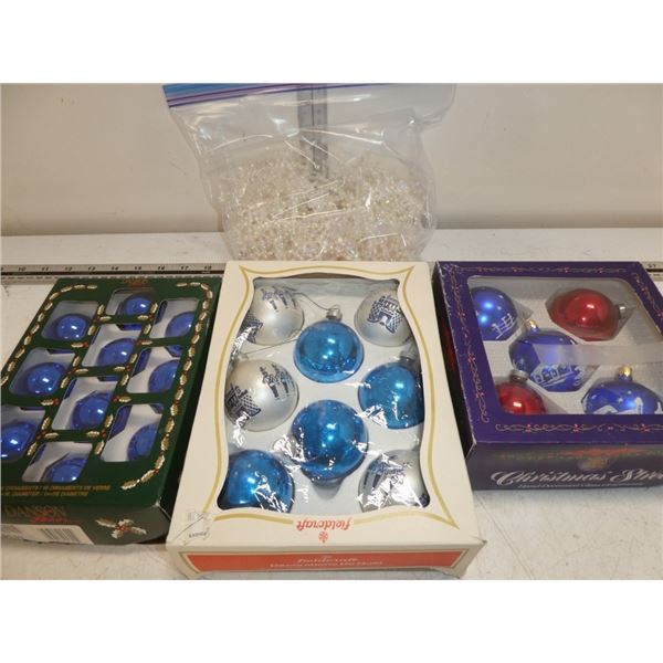 Vintage Christmas Tree Decorations