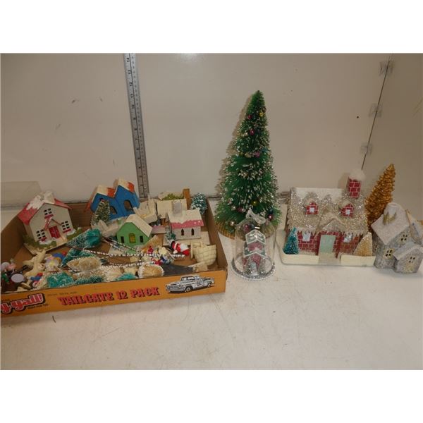 Misc. Vintage Paper Village, Houses