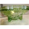 Image 5 : Large Chrystal and Green Glass Bowls