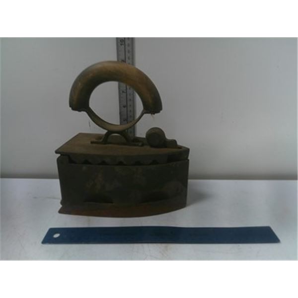 Antique Coal Heated Sad Iron