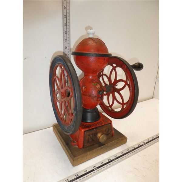 Antique Cast Iron Coffee Grinder