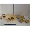 Vintage Stoneware, Large Spagetti Platter,