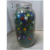 Image 3 : Glass Jar with Marbles