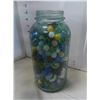 Image 2 : Glass Jar with Marbles