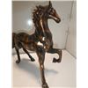 Image 3 : 2- Metal Freestanding Horses Statue