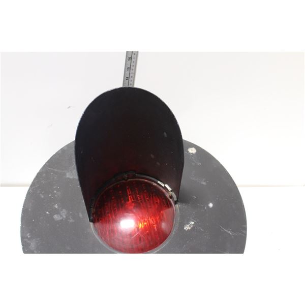 WRRS Traffic Light with Bullet Marks