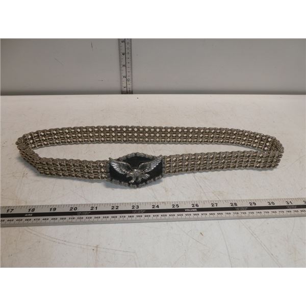 Folkart Belt made of Stainless Steel Chain