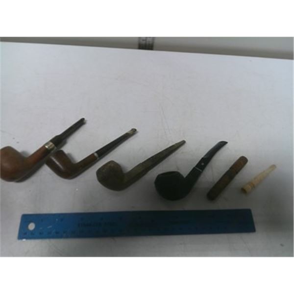 4- Vintage Tobacco Pipes and 2