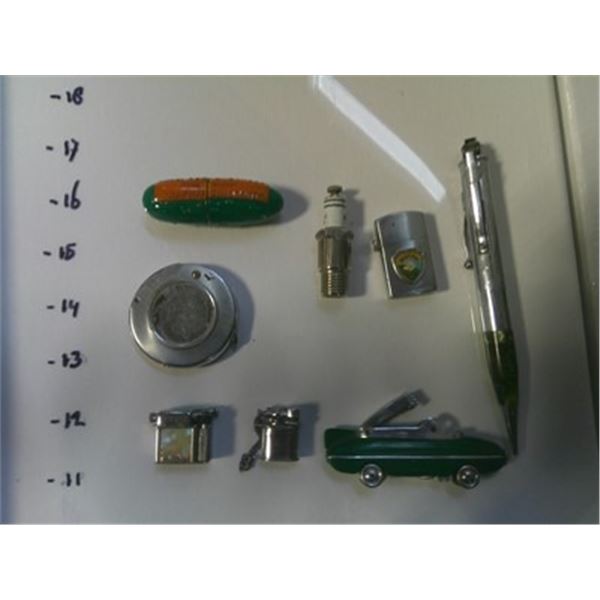 Misc. Lighters, Car, Pen, Mini Lighters, Spark Plu