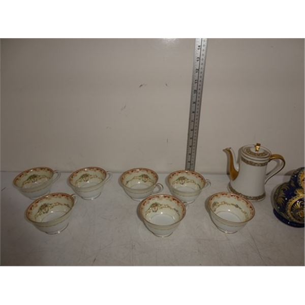 Theodore harland  china set and 9 piece russian n