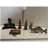 Image 1 : Elephants, Horn Vase,2 small Lanterns, Copper Fis