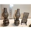 Image 4 : Elephants, Horn Vase,2 small Lanterns, Copper Fis