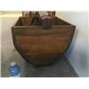 Image 7 : Primitive Chinese Wooden Water Bucket