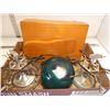Image 2 : Shoe Shine Box, 2- Stamp Holders, Golf Ball Trofee