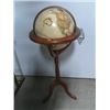 Image 1 : Vintage 12'' Replogle Globe On Wooden Stand