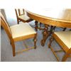 Image 15 : Vintage Dining Room Table and 6 Chairs