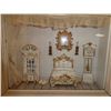 Image 2 : Shadow Box With Vintage Ornate Bedroom Scene