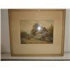 Image 1 : Framed, Signed, Original  Painting of Farm Scene