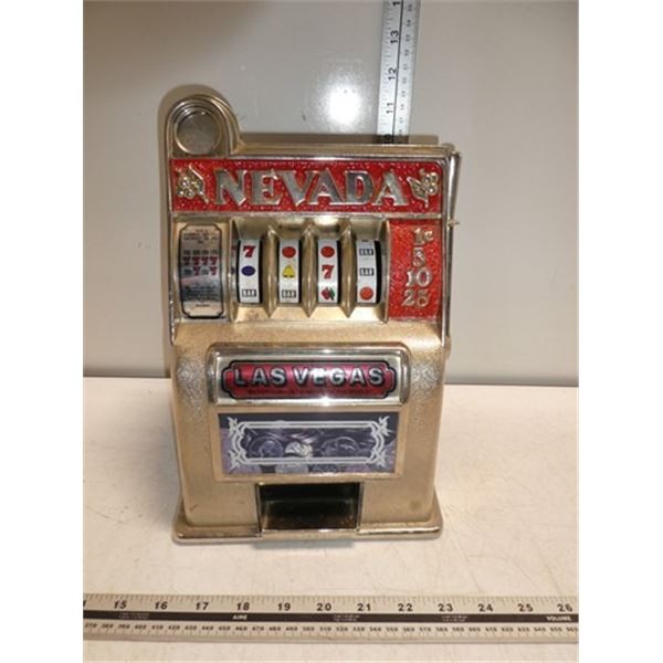 1950's Era Nevada Slot Machine Toy Bank