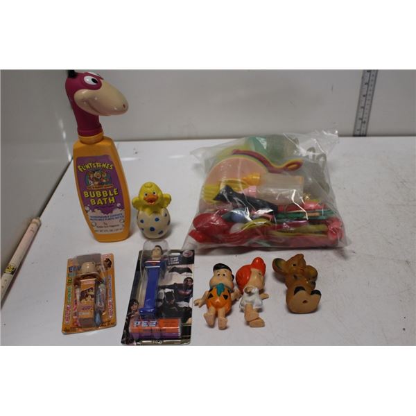 Misc. Vintage Children's Toys, Pez Dispencer, etc.