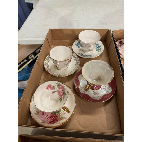 Tea cups and saucers