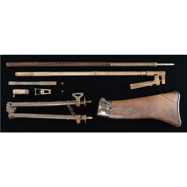 ASSORTED PARTS FOR KNORR-BREMISE MACHINE GUN.