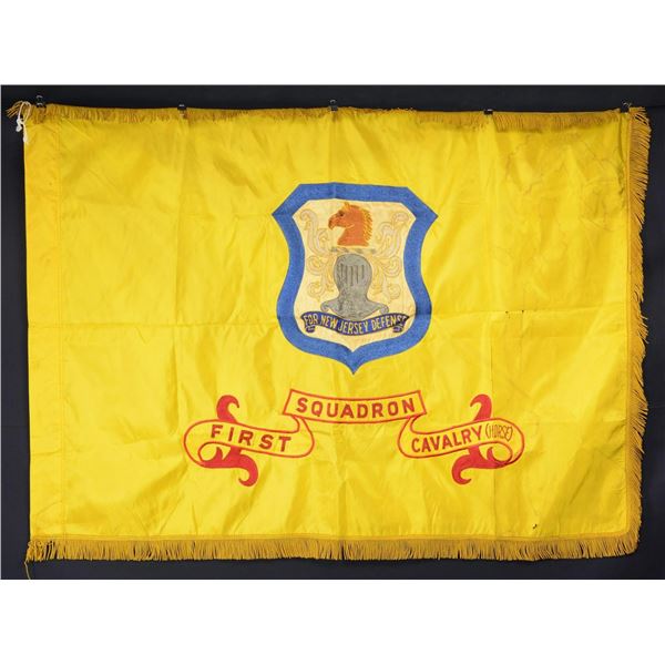 NEW JERSEY NATIONAL GUARD FLAG, CIRCA 1920, “1ST