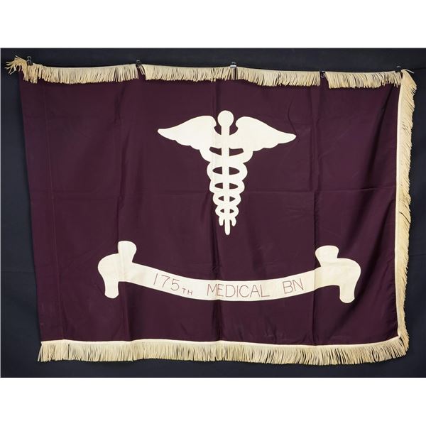 175TH MEDICAL BATTALION FLAG, VIETNAM ERA.