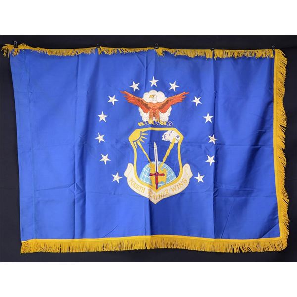 USAF 4TH WEATHER WING FLAG, 1966.