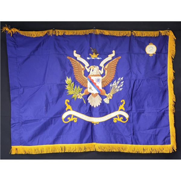 161TH US INFANTRY FLAG, 2ND BATALLION, VIETNAM ERA