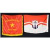 Image 7 : GROUP OF 10 FAR EAST MILITARY & POLITICAL FLAGS &