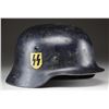 Image 1 : WWII GERMAN SS POLICE HELMET.