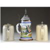 Image 2 : 3 IMPERIAL GERMAN STEINS.