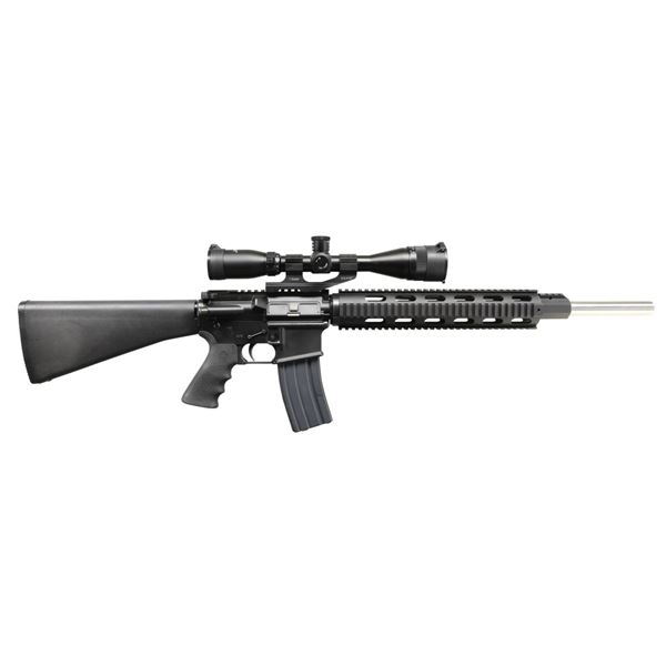 DPMS A15 RIFLE WITH 20  HEAVY BARREL.