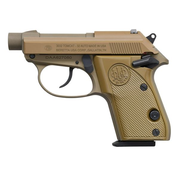 BERETTA 3032 TOMCAT SEMI AUTO PISTOL.