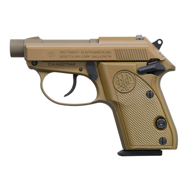 BERETTA 3032 TOMCAT SEMI AUTO PISTOL.