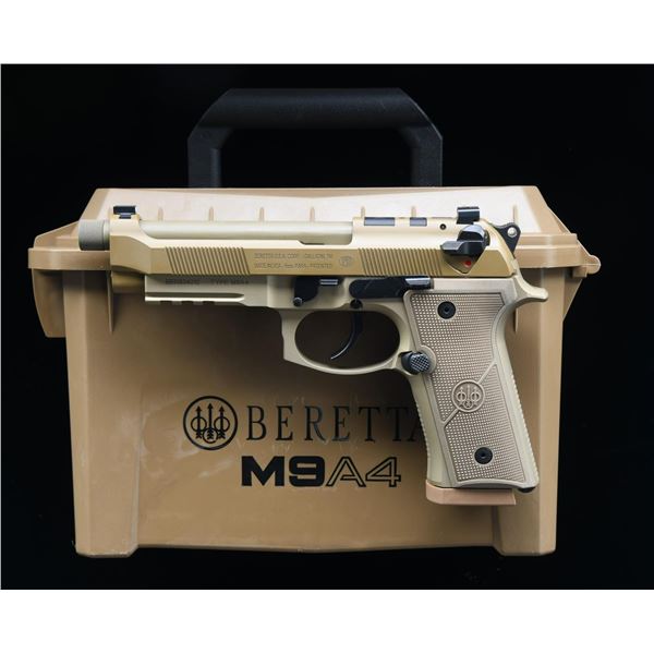 BERETTA M9A4 SEMI AUTO PISTOL.