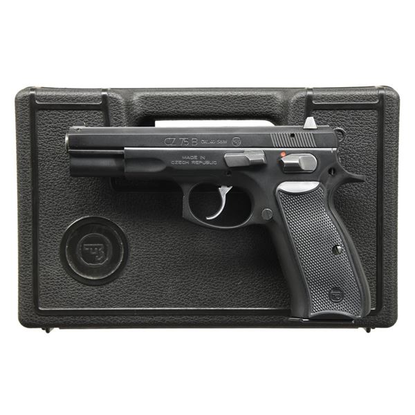 CZ 75B SEMI AUTO PISTOL.