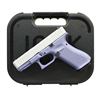 Image 1 : SILVER & ORCHID GLOCK 45 SEMI AUTO PISTOL.