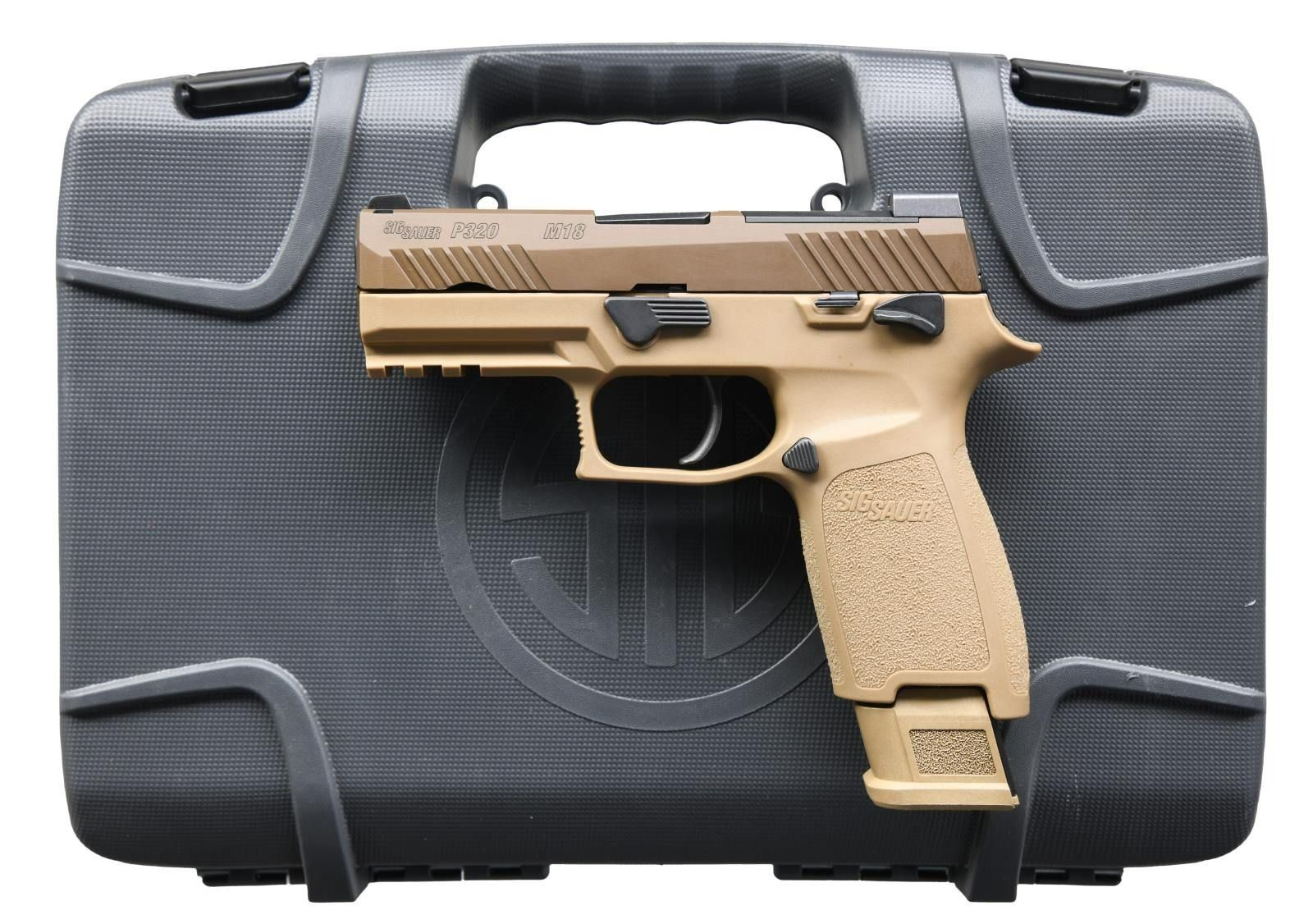 M18 SIG P320 M18 SEMI AUTO PISTOL.